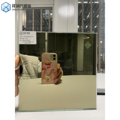Spiegel Roze Brons Goud Kleur Spiegel Decoratief Glas Float Glas Moderne Muurspiegel 1830*2440/2140*3300/2440*3660