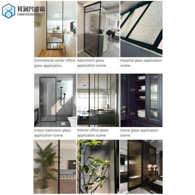 Vaste structuur Architecturale mix Kleurspektrum Glas Handgemaakt Venster Glas