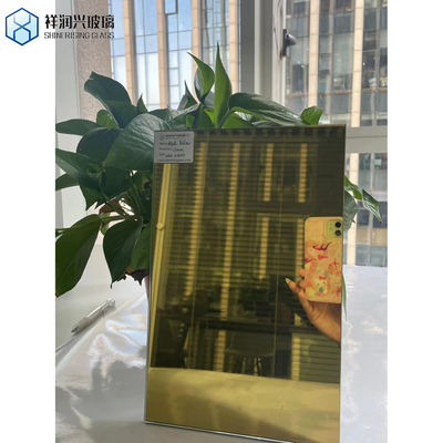 Gecustomiseerde rechthoekige en bevelrandkleurige decoratieve spiegel voor commerciële gebouwen