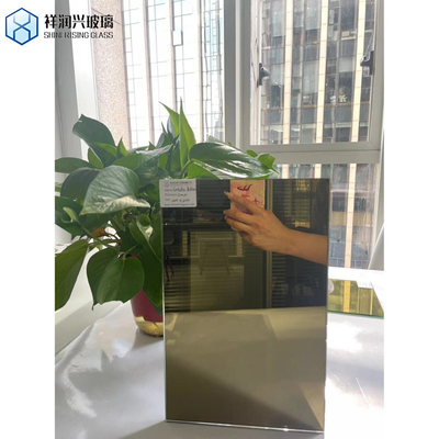 Commerciële tweerichtings tintspiegel 3-8 mm gekleurde spiegelglasplaat voor luxe interieurs