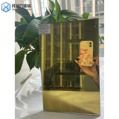 Commerciële tweerichtings tintspiegel 3-8 mm gekleurde spiegelglasplaat voor luxe interieurs