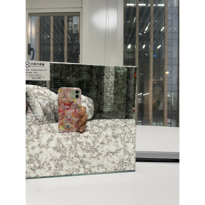 Plat gepolijst randwerk 3mm-8mm antiek spiegelglas met 5 jaar service na verkoop