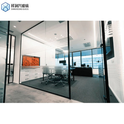 Op maat gemaakte aanvraag Vlak gepolijst rand gehard borosilicaat glas voor open haard