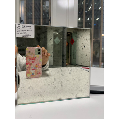 2 mm-10 mm aangepaste antieke spiegelglastegels voor wanddecoratie in verschillende maten
