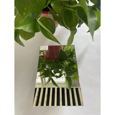 Zilveren antieke spiegelglastegels voor moderne woningdecoratie Muurbeveled Vintage Royal Large Decorative