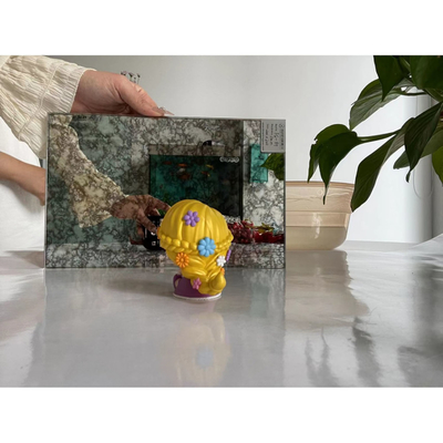 Aanpassing Antieke spiegel Glas Decoratieve kunst Muurpaneel 5 jaar Na-verkoopservice