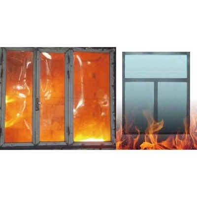 Floatglas Brandbestendige veiligheidsglasplaat van 2 mm-12 mm voor gebouwbouw