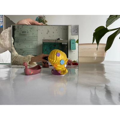 Snijding van verwerkte decoratieve glazen spiegelwandpaneel met moderne stijl en tempering