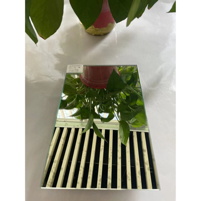 Snijding van verwerkte decoratieve glazen spiegelwandpaneel met moderne stijl en tempering