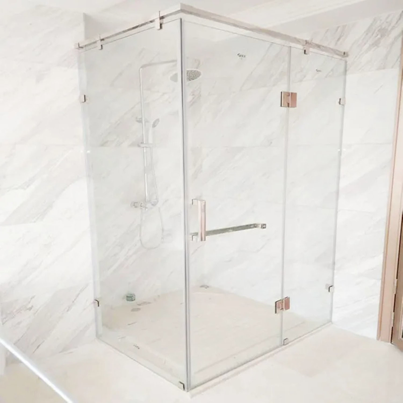 Full Frame Hidden Diamond Shower Room Hoek Shower Behuizing met 10mm Glasdikte