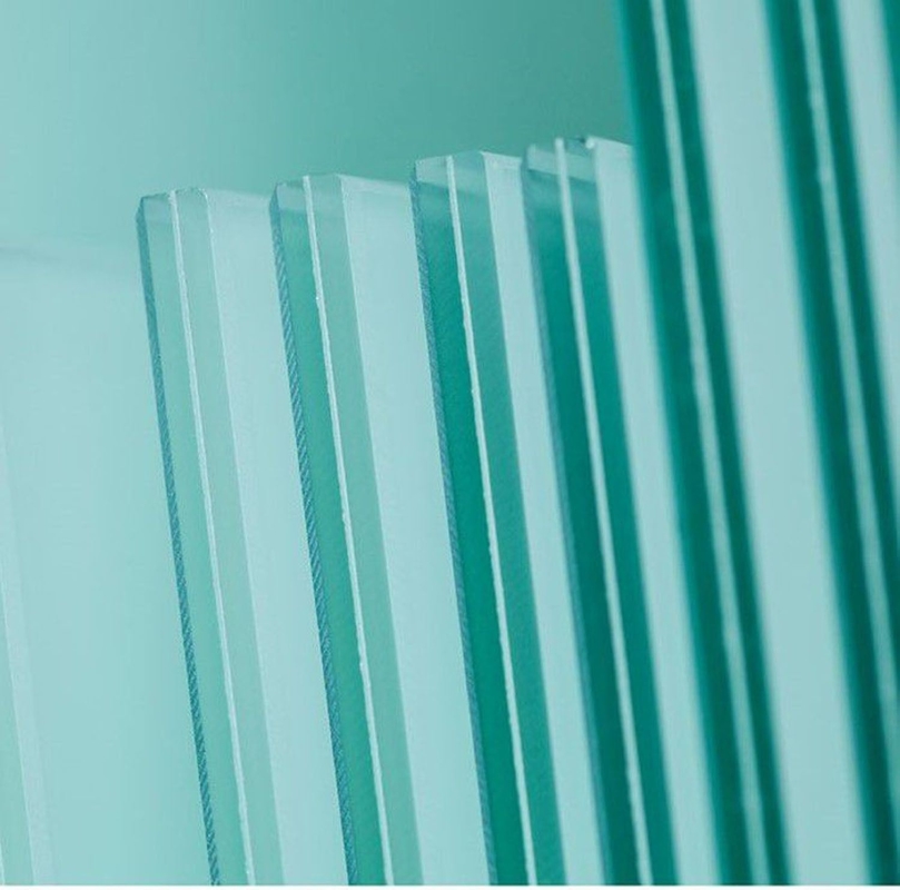 Gewoon gelaagd glas voor zwembad hek badkamer 12mm 8mm 10mm gehard glas