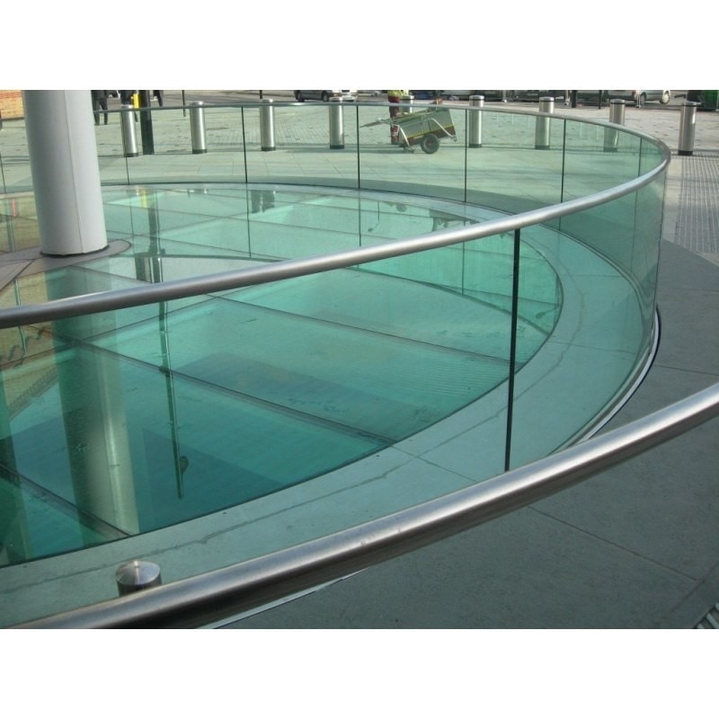 Hoog gevraagde fysiek getemperde helder en zwart getemperd glas tv-stand voor tv's