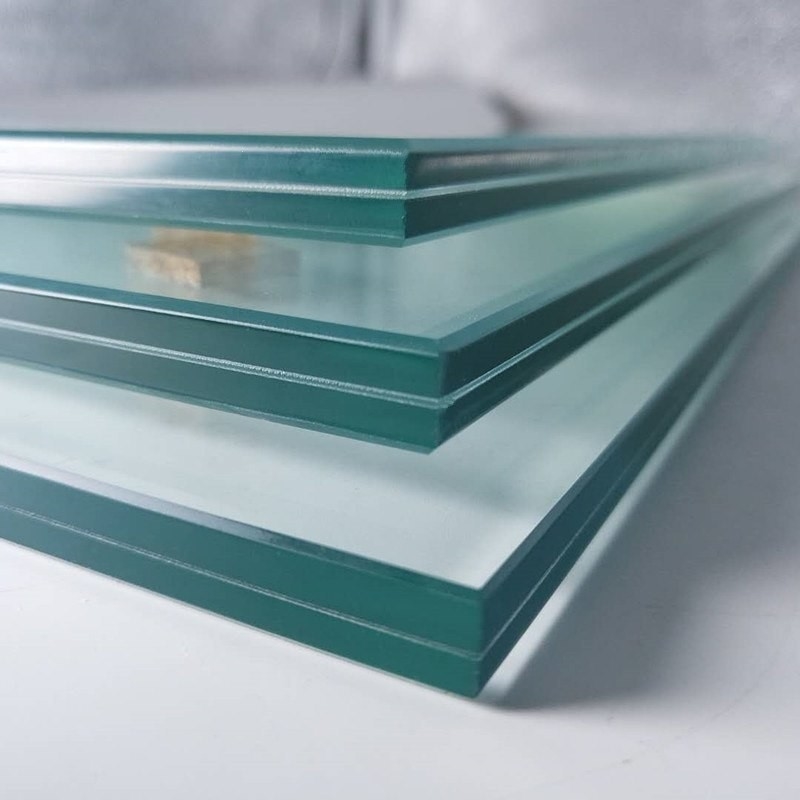 Op maat gemaakte veiligheid gehard plat reflectief gekleurd gebouw venster glaspaneel voor glas