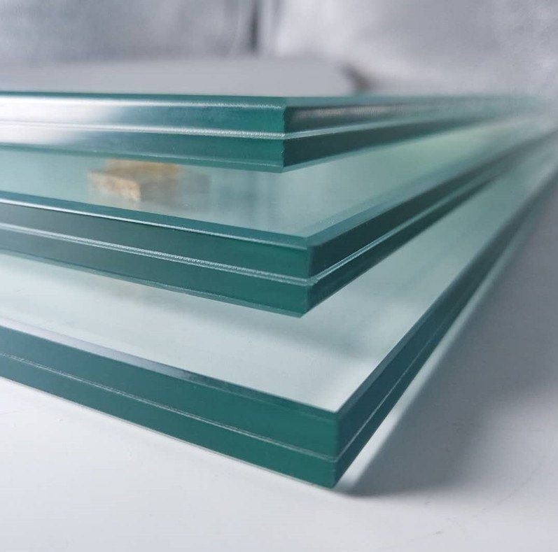 Gelaagd glas 10,38 mm Helder, kleurloos, gegalveerd PVB Float Glass