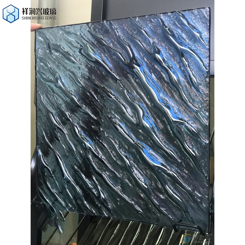 Solid Glass Clear and Bronze/Amber/Blue/Green Pattern/Figure for Window Door Partition