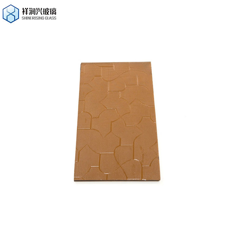 1.8mm-6mm Ronde gekleurde spiegels Huisdecoratie Gekleurd Float Glas Bruin Gekleurd Glas
