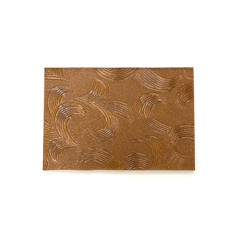 Float Pattern Glas Bruin Gekleurd Glas voor Kleine Moru Reeded Closet Deur en Venster