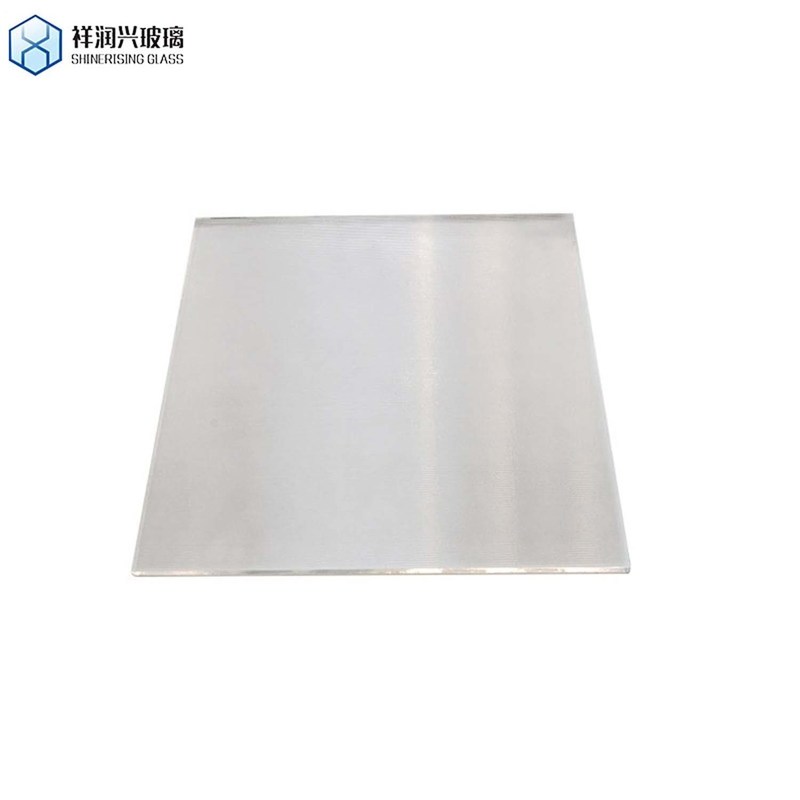 Glanzend glazen patroon Decoratief glas met aanpassing en helder bij glas