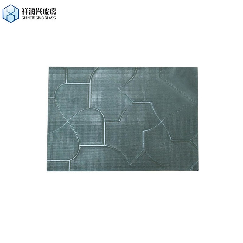 Diamant/kristal/Nashiji-glas voor gebouwdeuren in heldere bronskleur