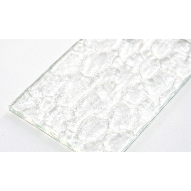 Patroonglas op maat Hot Melt Cast Art Decorative Fusing Art Glass Float Glass