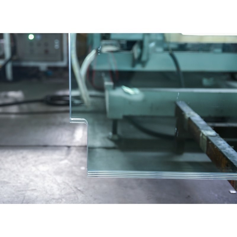 Fysiek gehard plat dubbel gehard glas aluminium schuifdeur voor prestaties