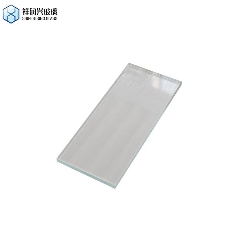 Plat gepolijste ronde eettafel met ISO-certificaat en verlenging gehard glas