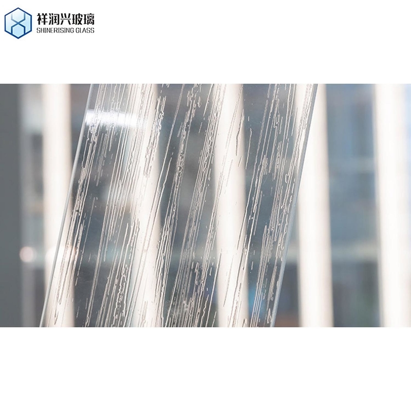 2-19 mm extra helder laag ijzeren zonnepaneel gehard glas voor decoratieve bedrade gebouwen