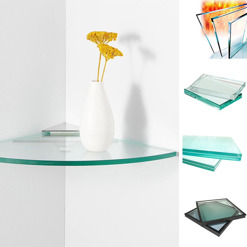 6mm 8mm 10mm 12mm 15mm fysiek gehard glas voor douchescreen deurbalustrade