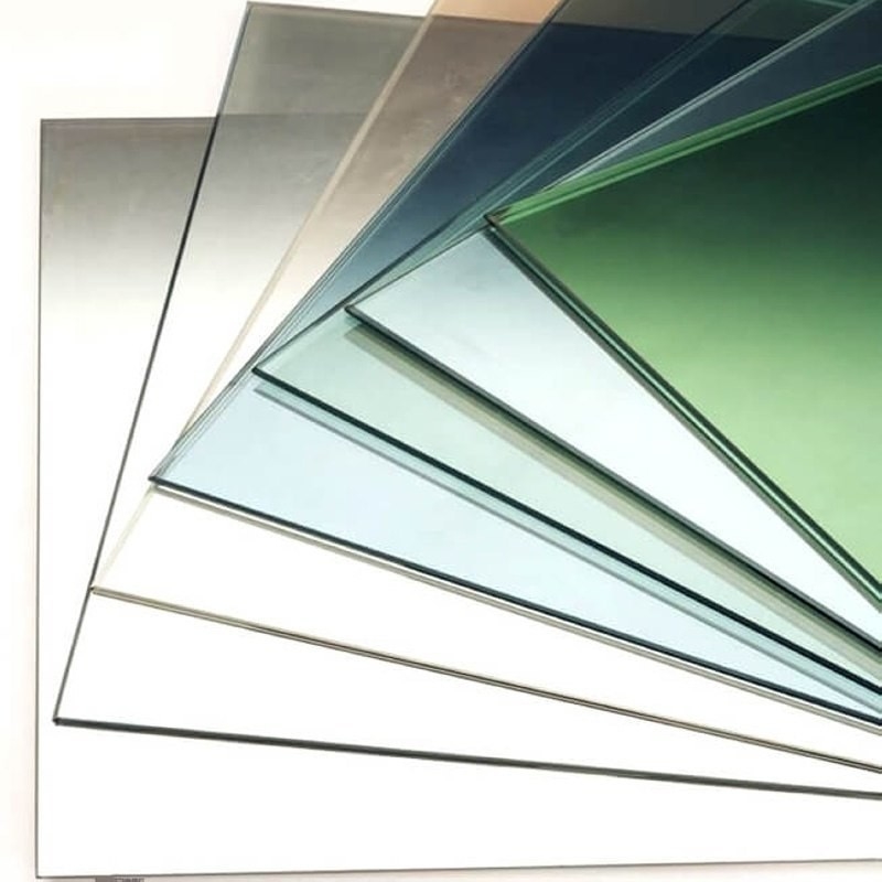 3mm-6mm Gebouw Interieur Decoratief Keramisch Gebakken Glas met zijdefilter