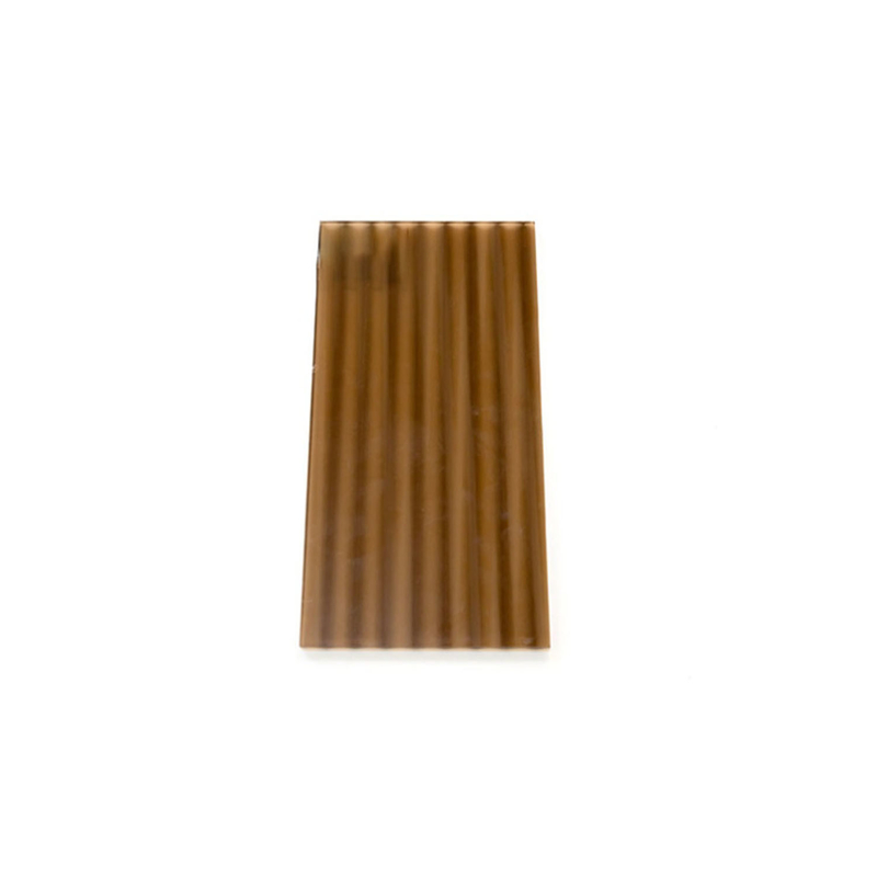 Bruin 3-8mm BlauwGrijz Brons Kunstfiguur Glas Moru Misteliet Mosaïek Fluit Bloem Flora Bamboe Wave Oceaan Patroon Glas