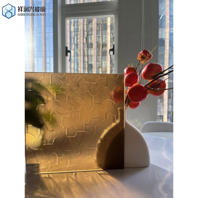 3 mm 4 mm 5 mm 6 mm gekleurd getextuurd ultra helder gemodelleerd glas Regen-B met vaste kleur