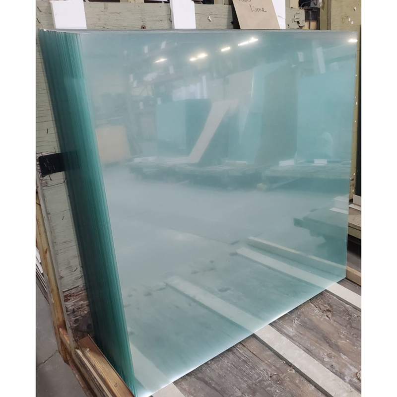 Duidelijk drijvend 10 mm gehard glas Veiligheid gehard glas met plat gepolijst randwerk