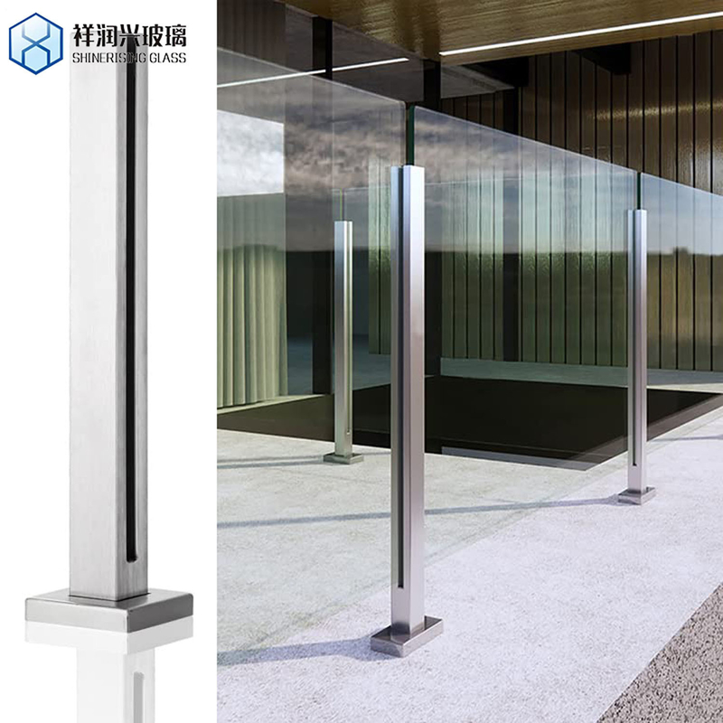 Dikke glasplaat Gebouwglas Zwart Donkergrijs Kleur Float Glas met aanpassing
