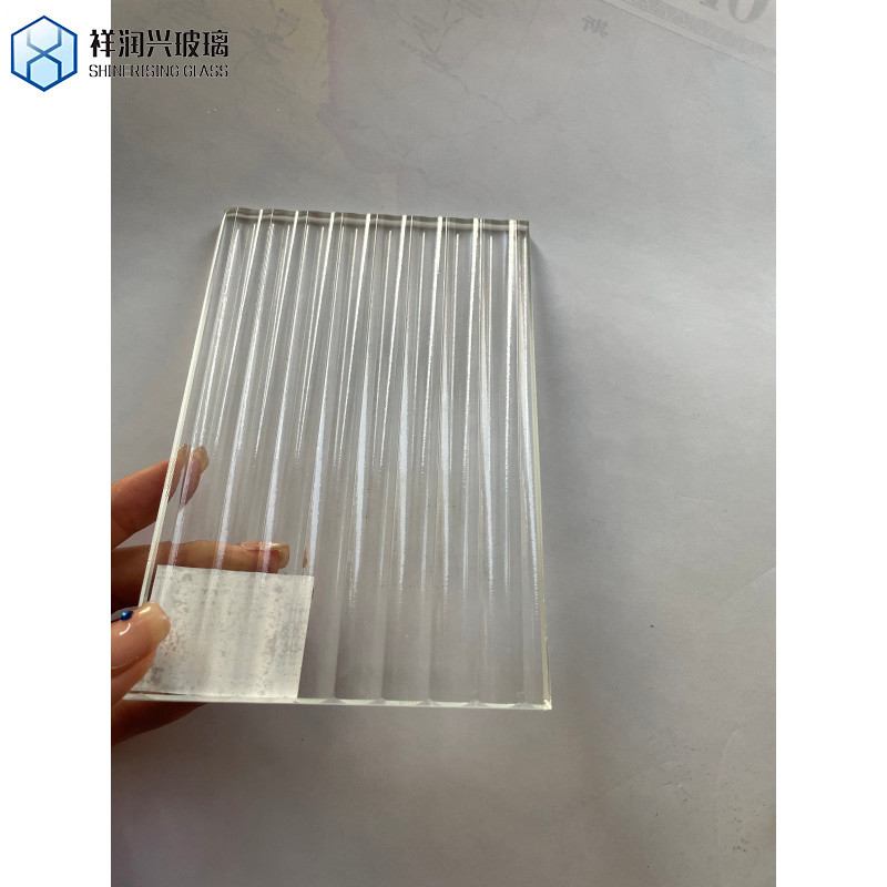 3mm-8mm helder fluteliet-S decoratief geïmprimeerd patroonglas voor Windows CP-TP Perfect