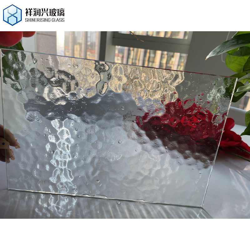 Vastkleurig fancy geïmprimeerd patroon glas Float gefigureerd gewalst glas voor gebouw decoratie