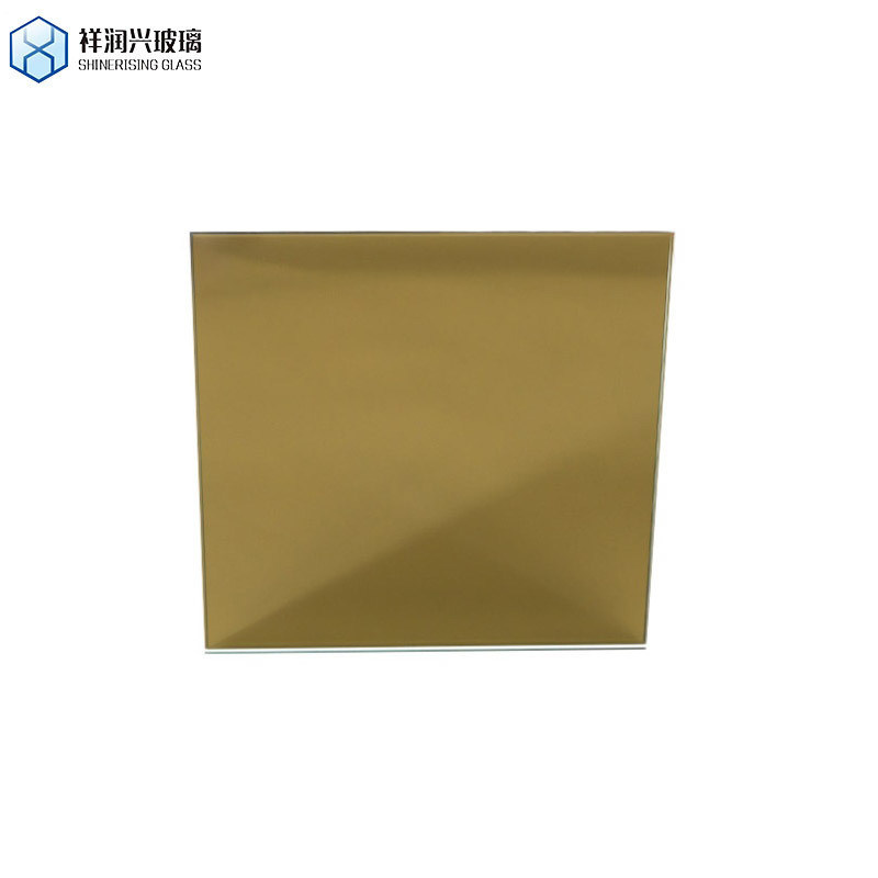 Eenzijdige gekleurde spiegel zilver aluminium glazen spiegel voor decoratieve antieke spiegel