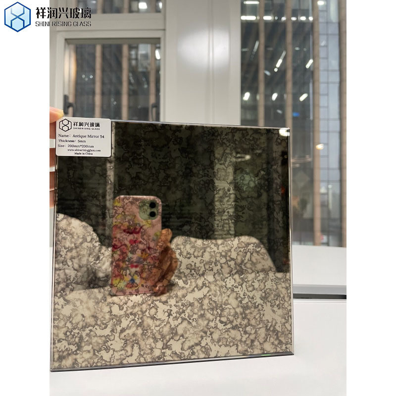 Antieke luxe kleurrijke spiegelglas rechthoek 1830*2440/2140*3300