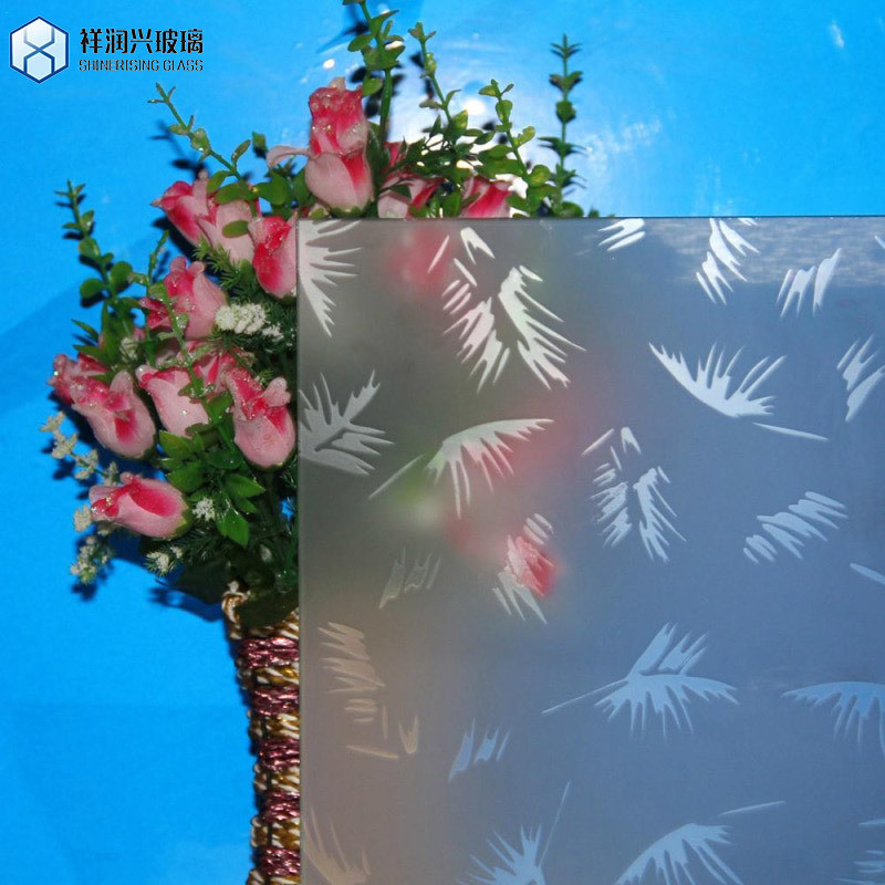 Home Decoratieve Architectonische 3-6mm Multi Patterns Formen Geverfd Tempered Glass Panel