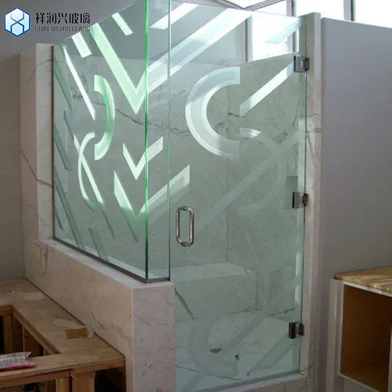 Moru Patroonglas Goud Grijze Kleur Tinted Moru Reeded Fluted Obscured Glass met aanpassing