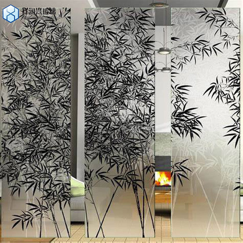 Extra helder kleur Decoratief gegoten glas Fluted Tempered Glass Textured Sheet Glass