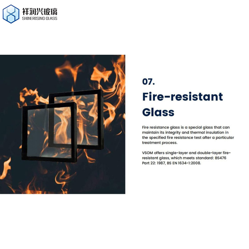 4 mm open haard deur warmtebestendige open haard keramisch glas als klant vereiste