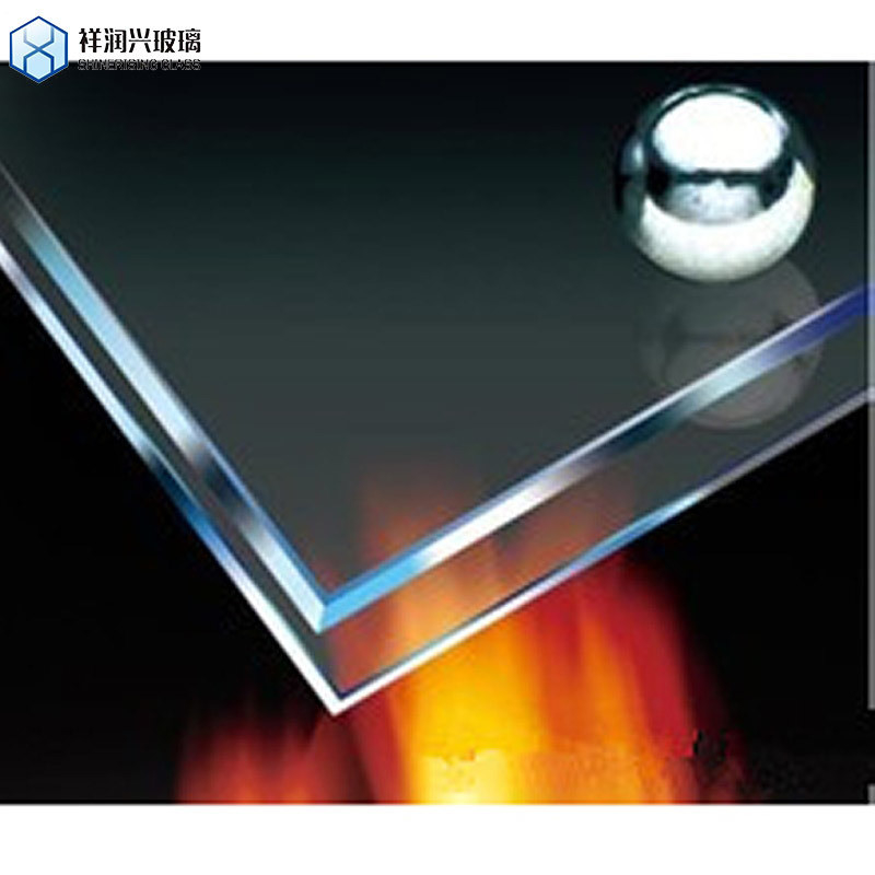 4 mm warmtebestendige keramisch glas voor houtkachels ISO-gecertificeerd GB15763.2-2005 standaard