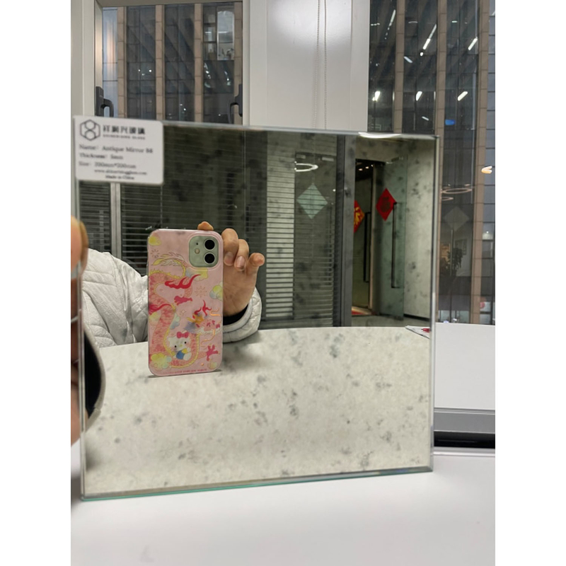 Aanpassing Antieke spiegel Glas Decoratieve kunst Muurpaneel 5 jaar Na-verkoopservice